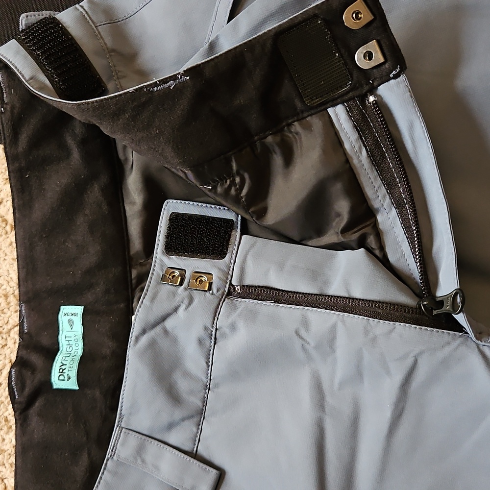 NEW! Roxy Blue Snow Pant Size M - Picture 9 of 12